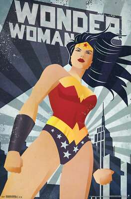 DC Comics - Wonder Woman - ConstructivIsm Poster