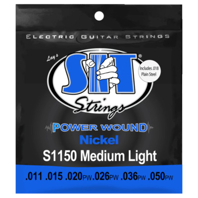 SIT Strings S1150 Medium Light Power Wound Nickel .011-.050