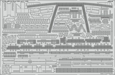 MW22 EDUARD 53306 HMS ARK ROYAL 1939 PART 2 1/350  PE SET for I LOVE KIT