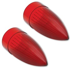 59 1959 Cadillac Caddy Red Tail Brake Light Lamp Replacement Lens Lenses Pair