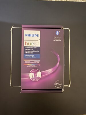 Philips Hue 40 In. Plug-In LED Bluetooth Lightstrip Plus Extension - 555326