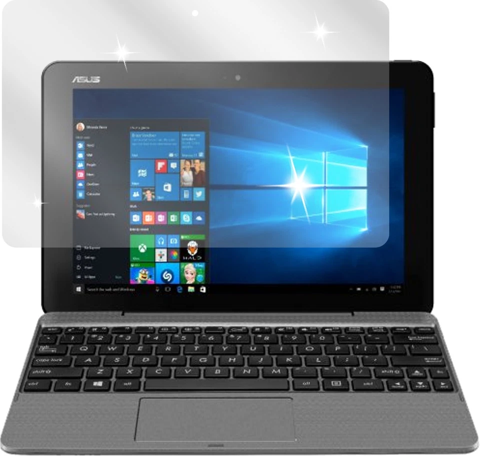 2x Pellicola per Asus Transformer Book T101 Protettiva Protezione Cristallo - Immagine 2 di 4
