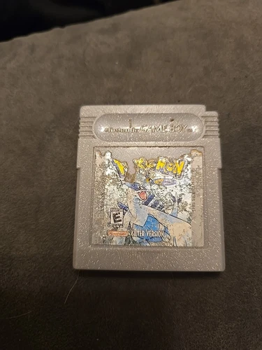Pokemon: Silver Version (Nintendo Game Boy 2000) Authentic Saves New Battery