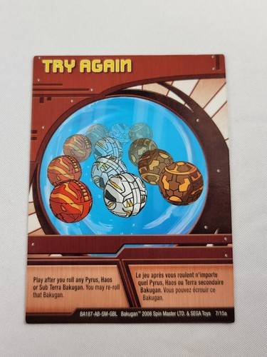 Bakugan Battle Brawlers Pyrus Serpanoid 450G + Card - Picture 11 of 11