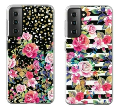 Handyhülle Frühling Blumen personalisieren bedruckt & kompatibel mit allen Handyhüllen