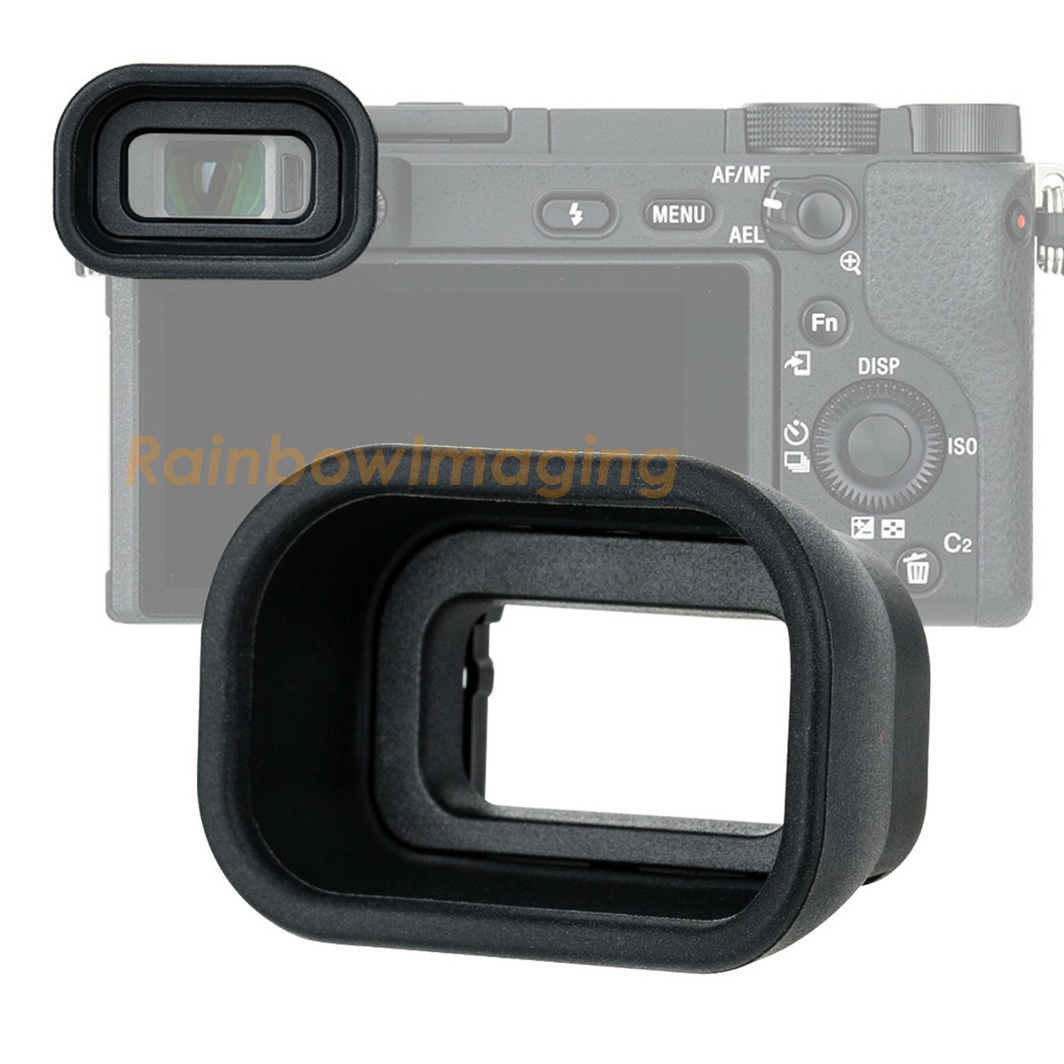 JJC Kiwifotos Large Silica Eyecup Eyepiece for Sony a6400 a6500
