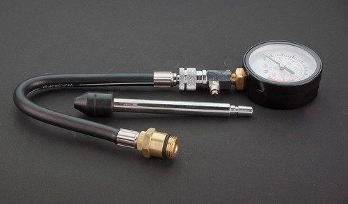 Misuratore di pressione a compressione con set di adattatori. - Foto 3 di 5