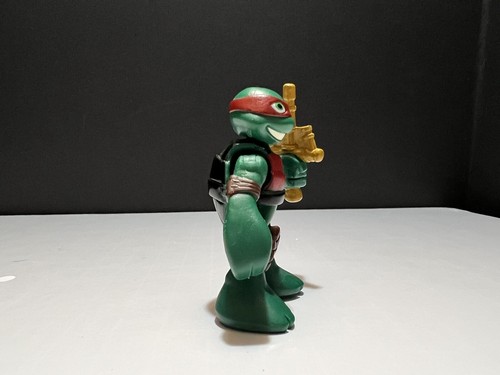 Teenage Mutant Ninja Turtles Half Shell Heroes Dojo Raph w/ Dogpound TMNT - Picture 9 of 10