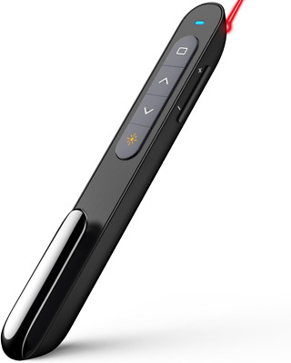 Multifunktionaler Presenter Laserpointer Powerpoint Fernbedienung 100M Wireless 
