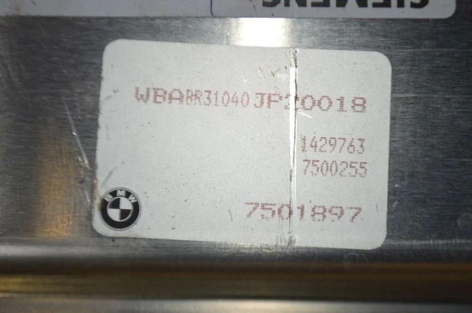 BMW 3 Cabriolet(E46)323 Ci Centralina Motore Unità Controllo Motore Zündschluss - Immagine 4 di 4