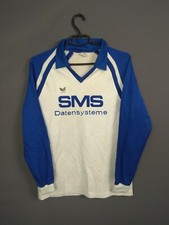 Erima Jersey MEDIUM Long Sleeve Shirt Mens Trikot Camiseta Vintage Retro ig93