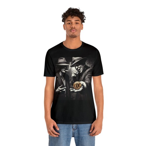 T-shirt criptovaluta bitcoin unisex taglia adulto - Foto 4 di 6