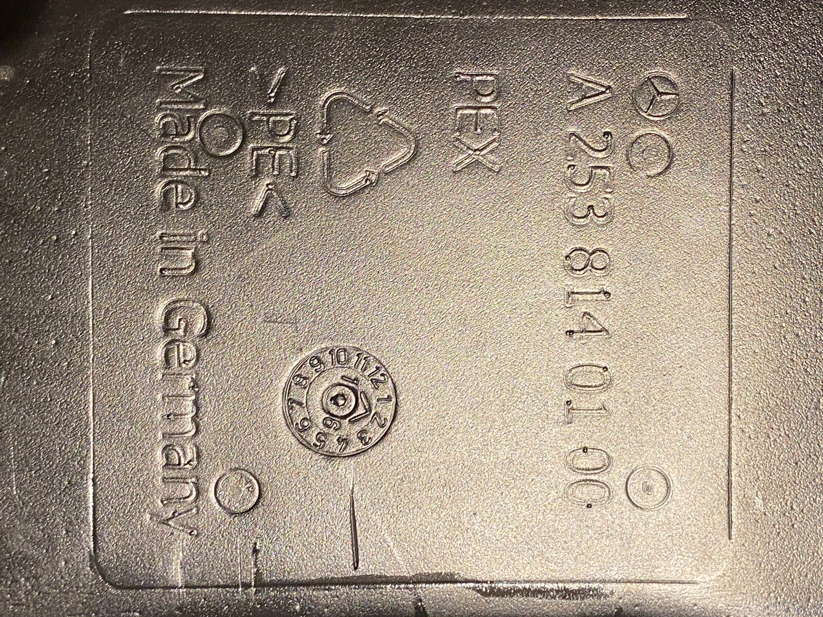 MERCEDES GLC REAR STORAGE TRAY BOOT LINER HIGH SIDED TUB A2538140400