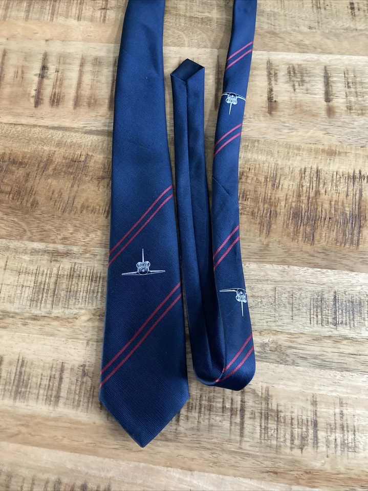 "Corbata con logotipo de la NASA Kennedy Space Center transbordador astronauta 57"" azul" Foto 4 de 4