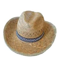 Cappello in paglia naturale per estate in spiaggia Taglie 56 58 60 made in Italy