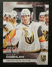 2020-21 20/21 TOPPS NOW NHL Stickers ROOKIE #73 Dylan Coghlan Golden Knights