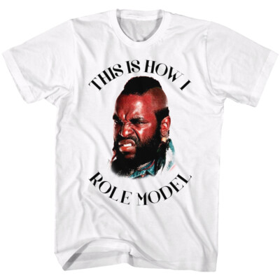 Mr T Bust Photo This Is How I Role Model Men's T Shirt The A Team B.A. Baracus