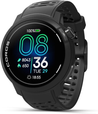 COROS Pace Pro Smart Fitness Watch Black