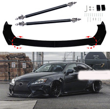 For Lexus Is350 Is300 Front Bumper Lip Spoiler Splitterbody Kit Strut Rods