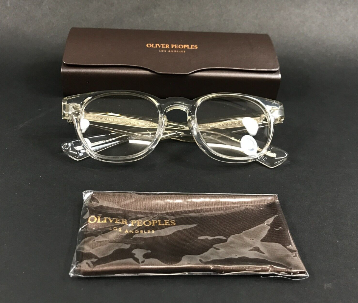 Oliver Peoples Eyeglasses Frames OV5508U 1752 Allenby Black Diamond  49-22-145