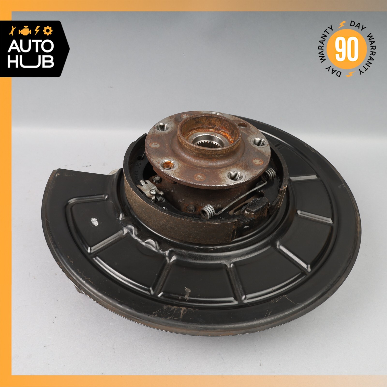14-17 Maserati Ghibli M157 S Q4 Rear Left Side Spindle Knuckle Hub OEM 75k