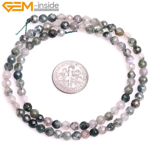 Natural Genuine Gemstone Jewelry Making Beads Wholesale 15" Round Faceted Stone - 第 43/173 張圖片