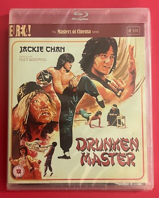 Drunken Master Jackie Chan Blu-ray DVD Eureka UK Yuen Woo-ping Region Free NEW