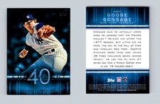 2015 Topps Free Agent 40 40-5 Goose Gossage Yankees Pitcher 