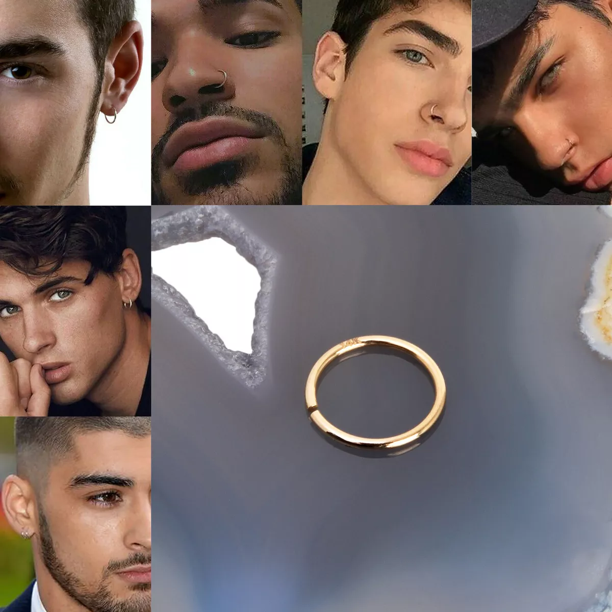 Rings and Earrings Collection for Men