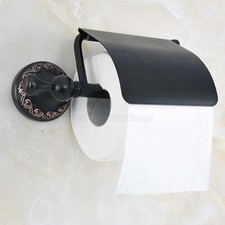 Oil Rubbed Bronze Toilet Paper Holder Wall Mounted Bathroom Toilet Roll Holder