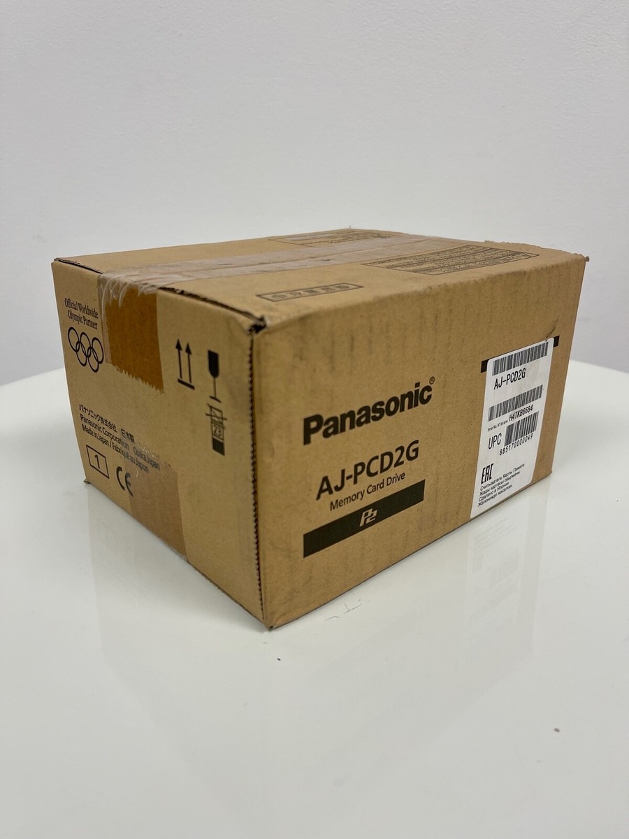 Panasonic AJ-PCD2G P2 Memory Card Reader USB 2.0 AJ-PCD2 G /BRAND NEW  SEALED BOX