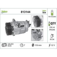 Klimakompressor 12 V R 134A Ø 119 Mm Valeo FüR U.A. Renault Espace