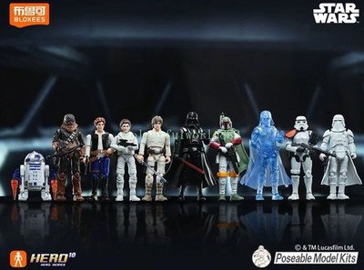 Full set Blokees Star Wars Galaxy Ver 2nd Darth Vader Model Kit Assembly Figures