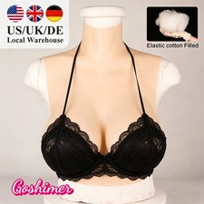 Silicone Breast Forms C-H Cup Breast Plates Fake Boobs Crossdresser Drag Queen