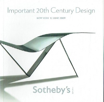 Sothebys June 2009 Important 20th Century Design 
