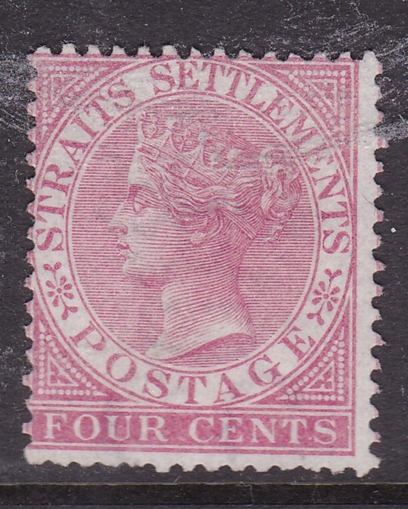 STRAITS SETTLEMENTS^^^^^RARER  sc#11  mint NG  VICT/CLASSIC  $87.50@ dco356stt