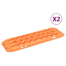 Traction Boards Orange Reinforced Nylon 106x30.5x7cm Heavy Duty Recovery Set 10T