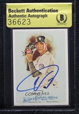 BAS 2010 Topps Allen & Ginter's Ubaldo Jimenez #142 Authentic Auto ow6