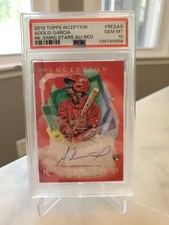 2019 Topps Inception - Rookies and Emerging Stars Autographs Adolis Garcia/75 💎