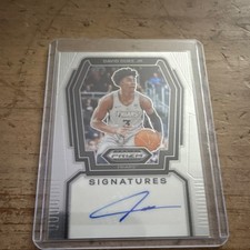 2024 Panini Prizm Draft Picks Signatures #S-DDJ DAVID DUKE JR Signed Auto RC