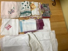 Vintage Handkerchief Lot of 12