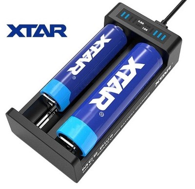 XTAR MC2 Plus / 2-Schacht Ladegerät für Li-Ion Akkus Modellbau