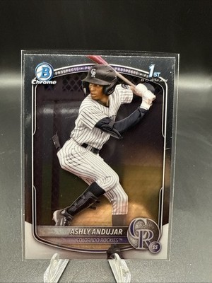 2025 Bowman Baseball Chrome 1st Ashly Andujar #BCP-20 Colorado Rockies