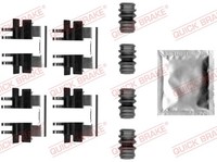 Quick Brake ZubehöRsatz Scheibenbremsbelag 109-0045 FüR GH CX DS Mazda KF KE Van