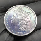 1879 Morgan Silver Dollar $1 Coin 90% Silver rainbow toning 🌈