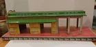 Vintage MARX FREIGHT TERMINAL Tin Toy Lithograph 1950's O Scale - Distressed