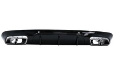 Sto&szlig;stange Diffusor Endrohre f&uuml;r Mercedes CLS C257 Sport Line 18+ CLS63-Design
