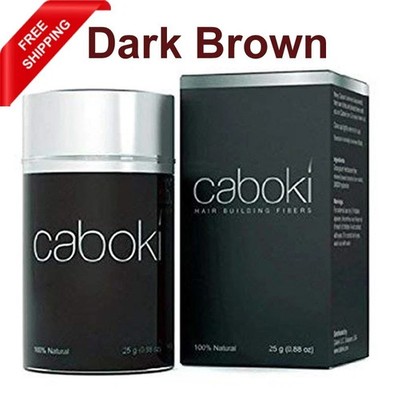 2x Caboki Plastic 25 gm Hair Building Fibers (Dark Brown) Free Shipping