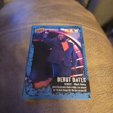 2022 Upper Deck AEW Debut Dates #DD-10 Mark Henry wrestling card