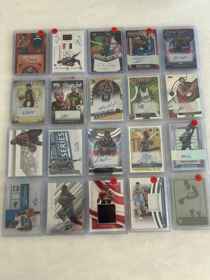 HUGE Basketball Card Lot 200+ Full Box- All Pictured Included - Auto GU RC 1/1  - Image 2 of 4